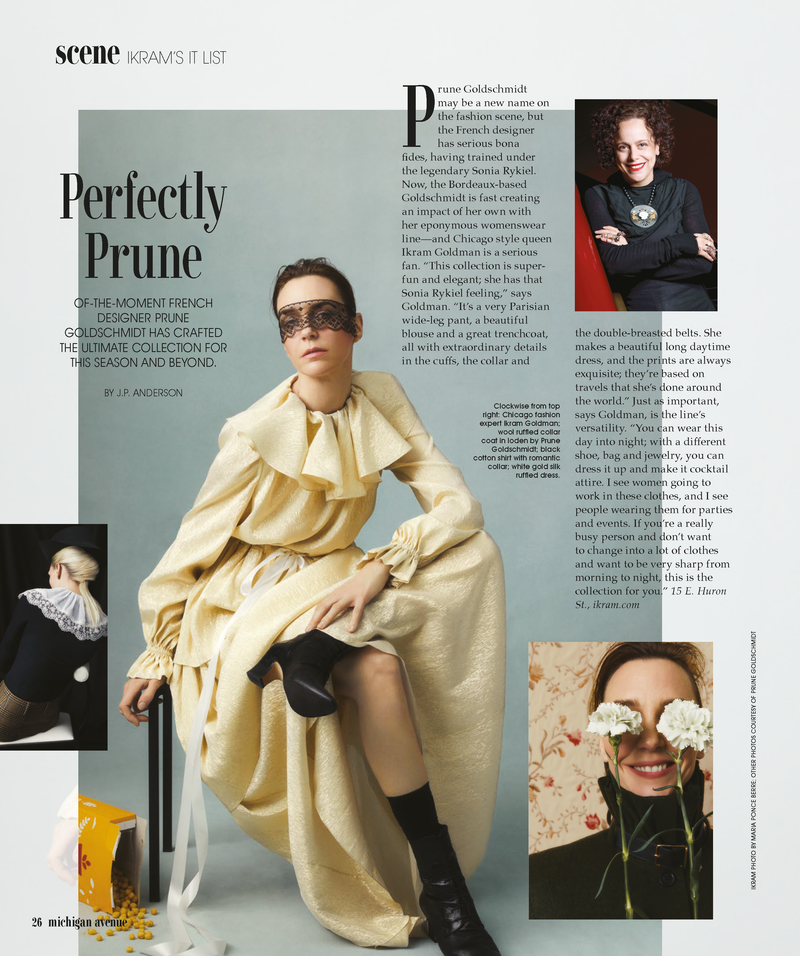 Ikram Goldman - "Perfectly Prune"
