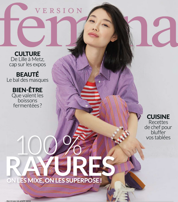 VERSION FEMINA - "Rayures sur tout la ligne"