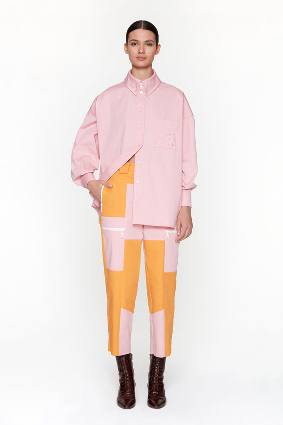 BALSA - Chemise rose oversize - prunegoldschmidt