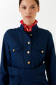 COLLEEN  - Veste chambray - prunegoldschmidt