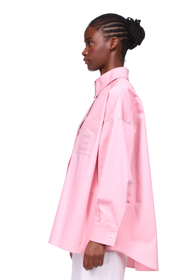 BALSA - Chemise rose oversize - prunegoldschmidt