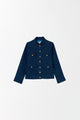 COLLEEN  - Veste chambray - prunegoldschmidt