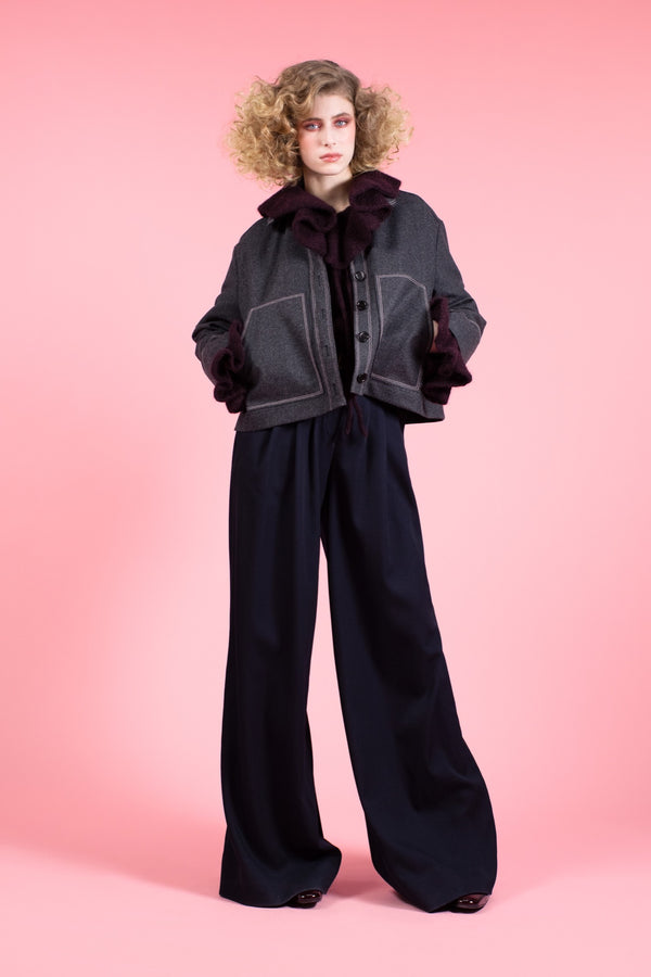 MARIE-ANGE - Pull col clown - prunegoldschmidt
