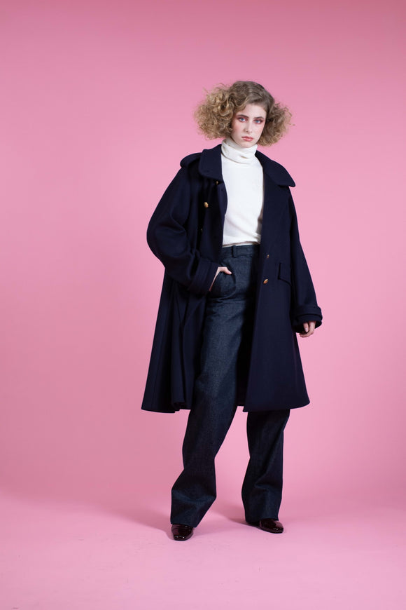 DORIANE - Pantalon classique - prunegoldschmidt