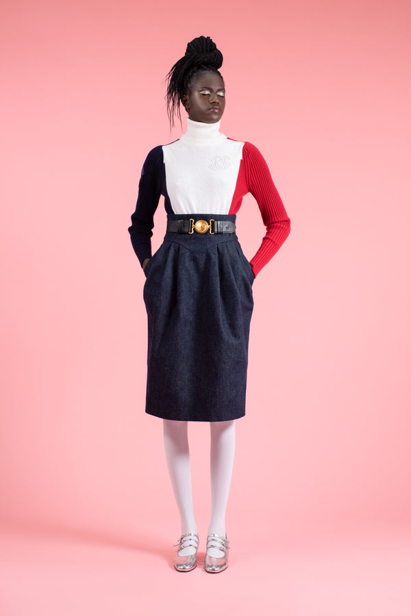 MEREDITH - Pull col amovible - prunegoldschmidt