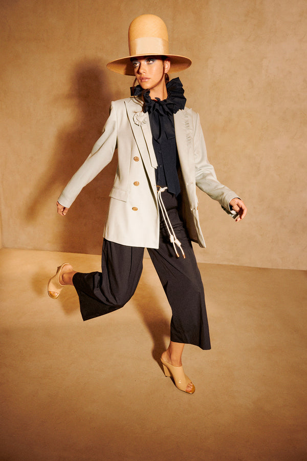 AMBRINE - Pantalon longueur cheville - prunegoldschmidt