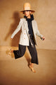 AMBRINE - Pantalon longueur cheville - prunegoldschmidt