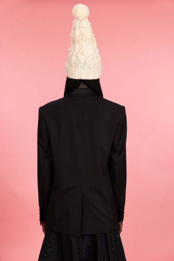 JOSEFINA - Blazer de smoking oversize - prunegoldschmidt