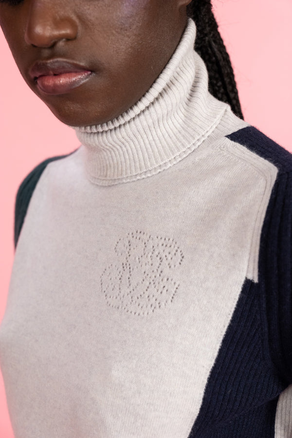 MEREDITH - Pull col amovible - prunegoldschmidt