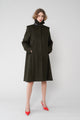 THELMA - Manteau loden - prunegoldschmidt