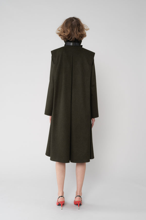 THELMA - Manteau loden - prunegoldschmidt
