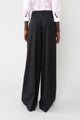 SONIA - Pantalon à plis - prunegoldschmidt