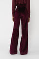 DANAE - Pantalon flare - prunegoldschmidt