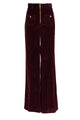 DANAE - Pantalon flare - prunegoldschmidt