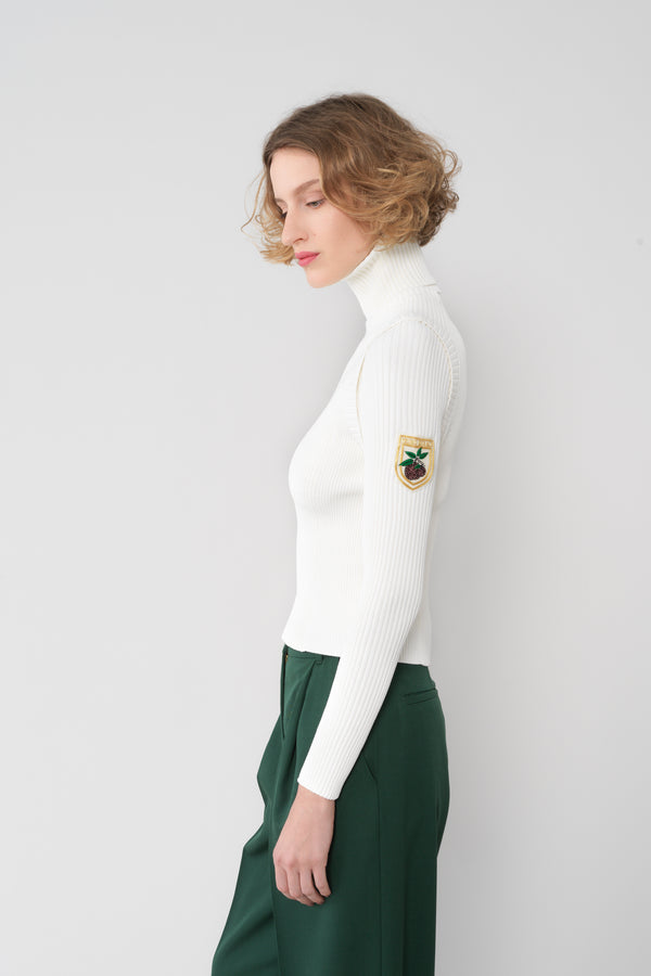 MYRIAM - Pull col roulé - prunegoldschmidt