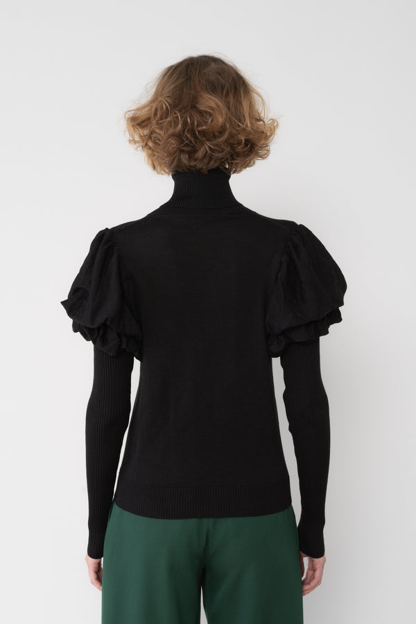 ANNE SOPHIE - Pull tricoté monogrammé - prunegoldschmidt