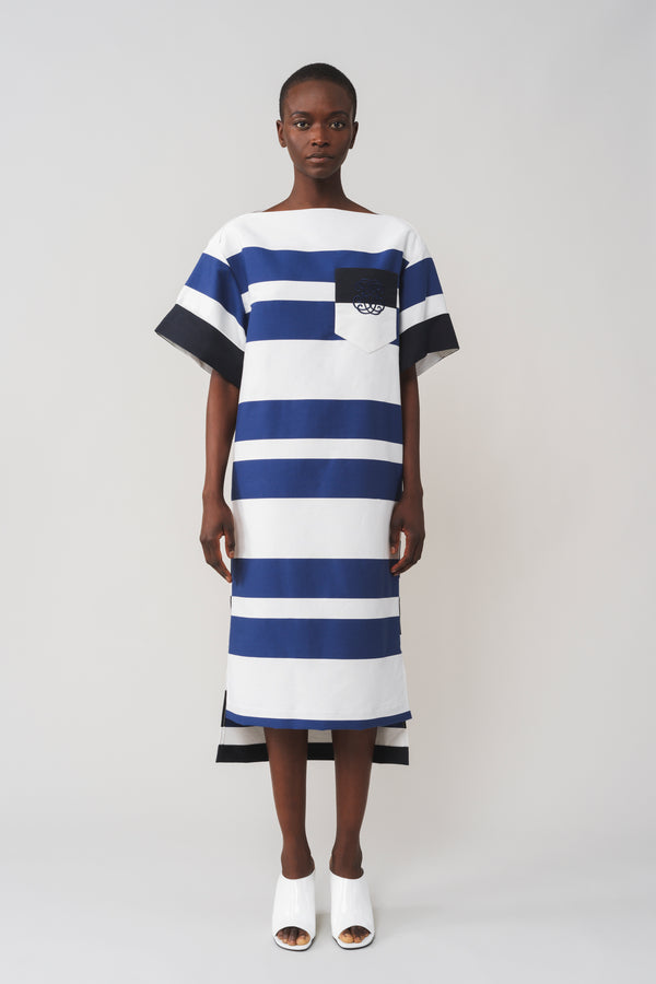 CHARLOTTE - Robe marinière - prunegoldschmidt