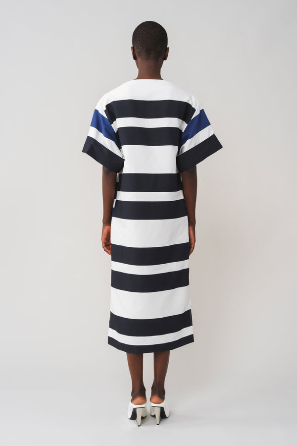 CHARLOTTE - Robe marinière - prunegoldschmidt