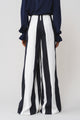 SONIA - Pantalon à plis - prunegoldschmidt