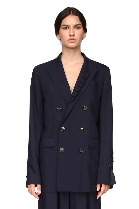 JOSEFINA - Blazer oversize - prunegoldschmidt