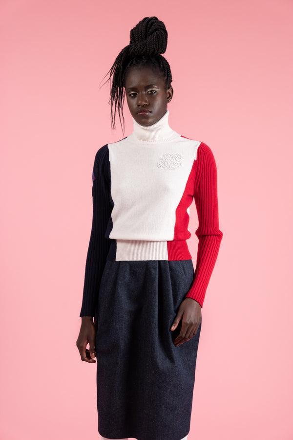 MEREDITH - Pull col amovible - prunegoldschmidt