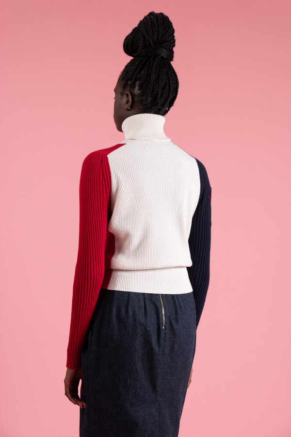 MEREDITH - Pull col amovible - prunegoldschmidt