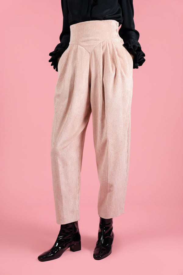 APOLLINE - Pantalon carotte - prunegoldschmidt