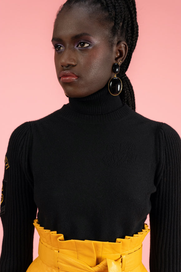 MEREDITH - Pull col amovible - prunegoldschmidt