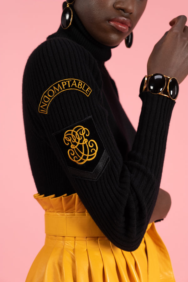 MEREDITH - Pull col amovible - prunegoldschmidt