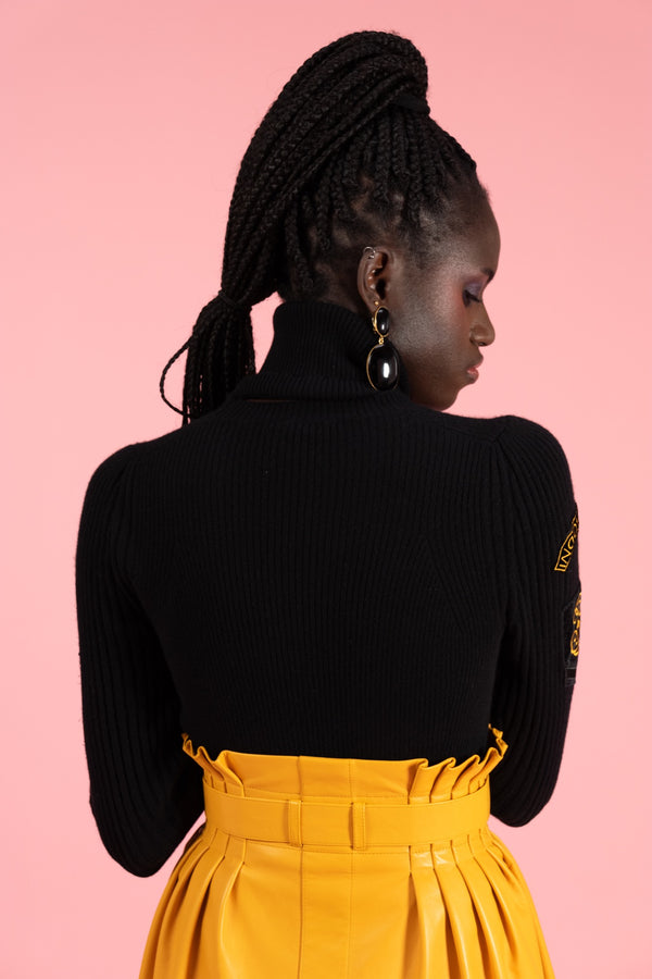 MEREDITH - Pull col amovible - prunegoldschmidt