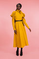 BERTHE - Robe en taffetas - prunegoldschmidt