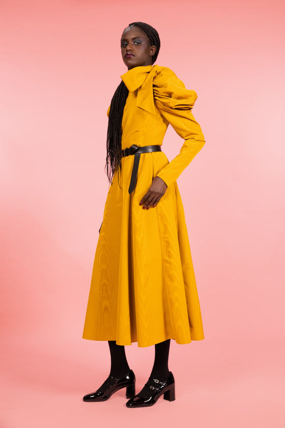 BERTHE - Robe en taffetas - prunegoldschmidt