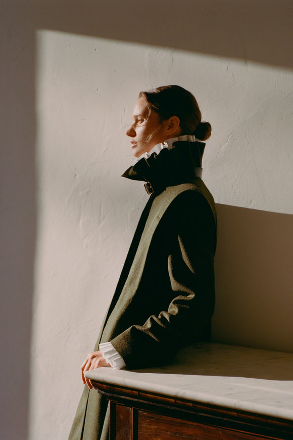 THELMA - Manteau loden - prunegoldschmidt